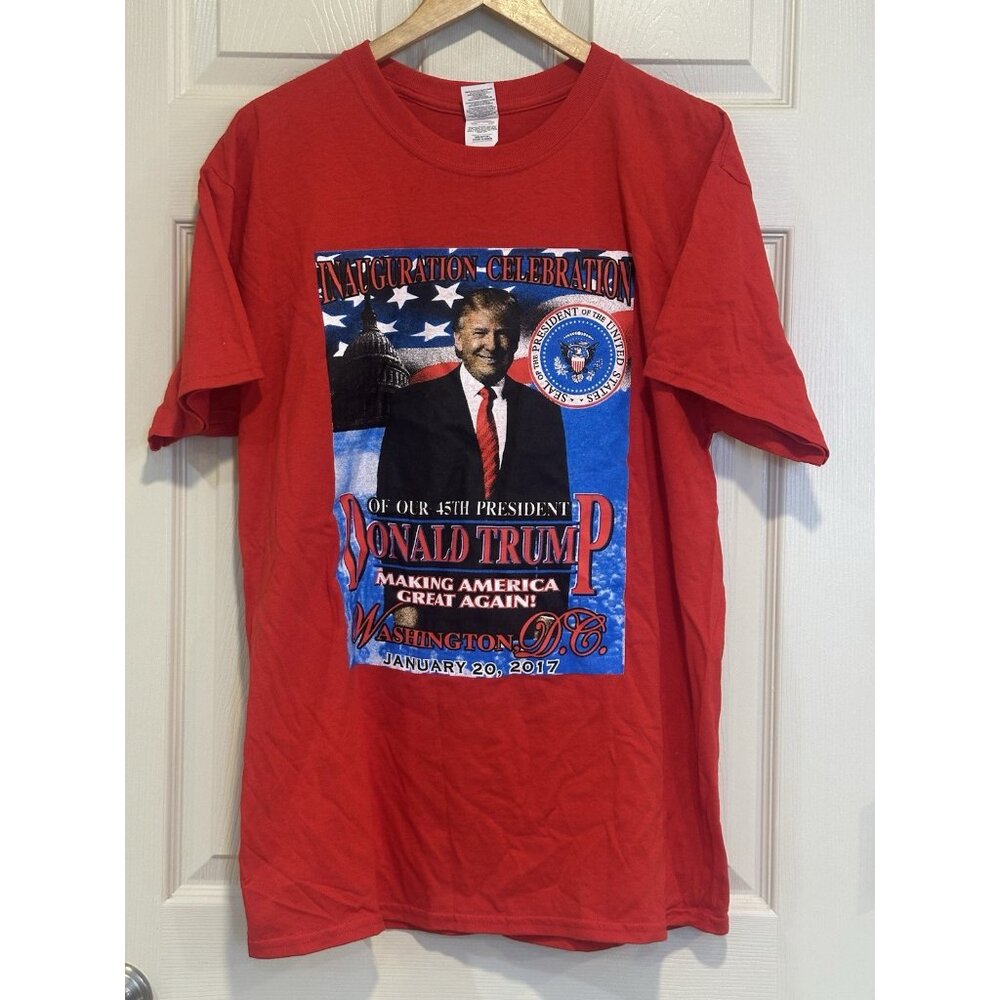 Donald Trump Jan 20, 2017 Inauguration Celebration T Shirt Size‎ L